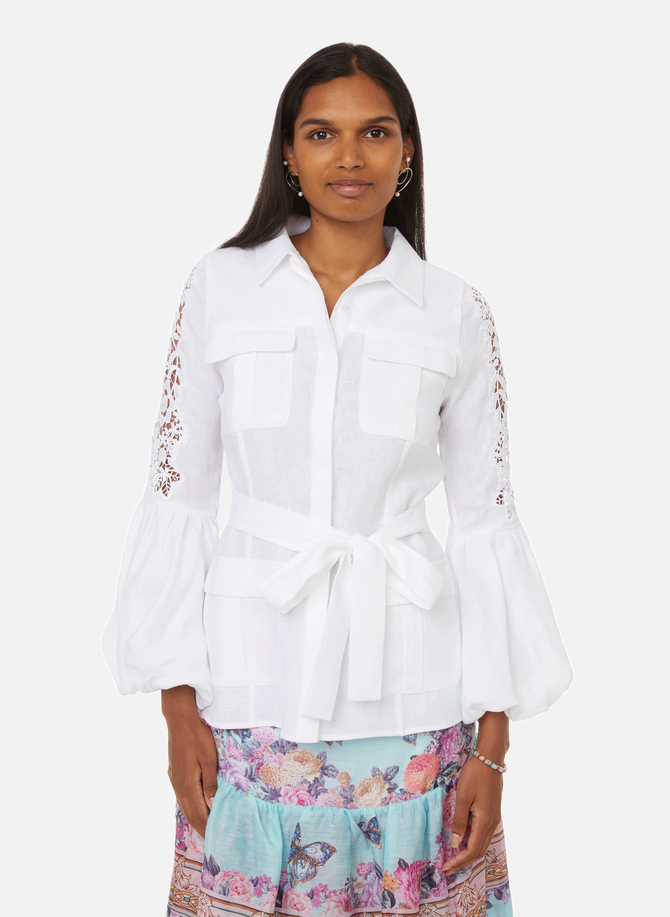 Linen shirt jacket ANNE FONTAINE