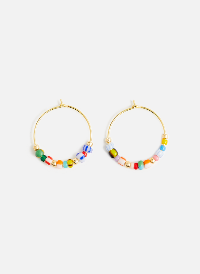Golden Alaia earrings ANNI LU