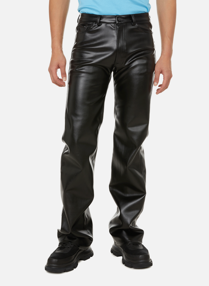 Kiss Kiss leather-effect trousers ANTIDOTE