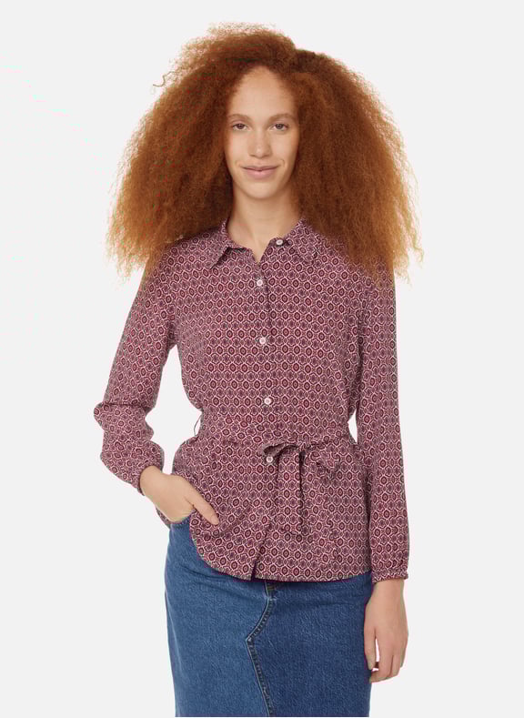 Janice printed silk blouse Red by A.P.C. A.P.C. Janice printed silk blouse Red