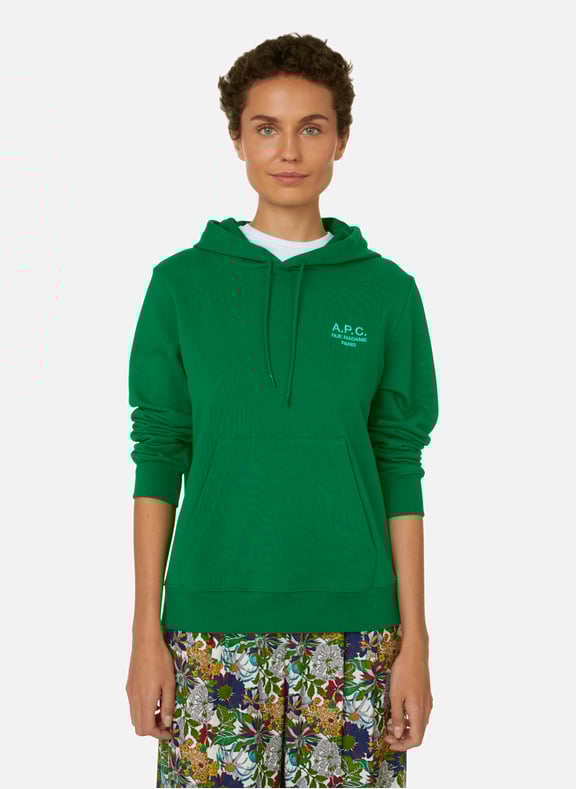 Hoodie Green by A.P.C. A.P.C. Hoodie Green
