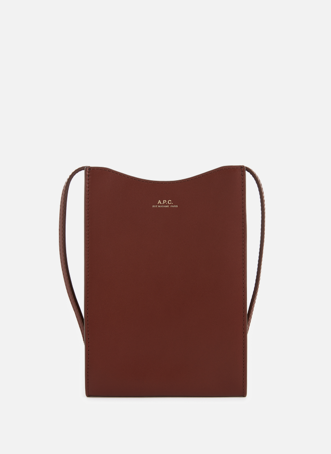 Jamie calfskin leather pouch A.P.C.