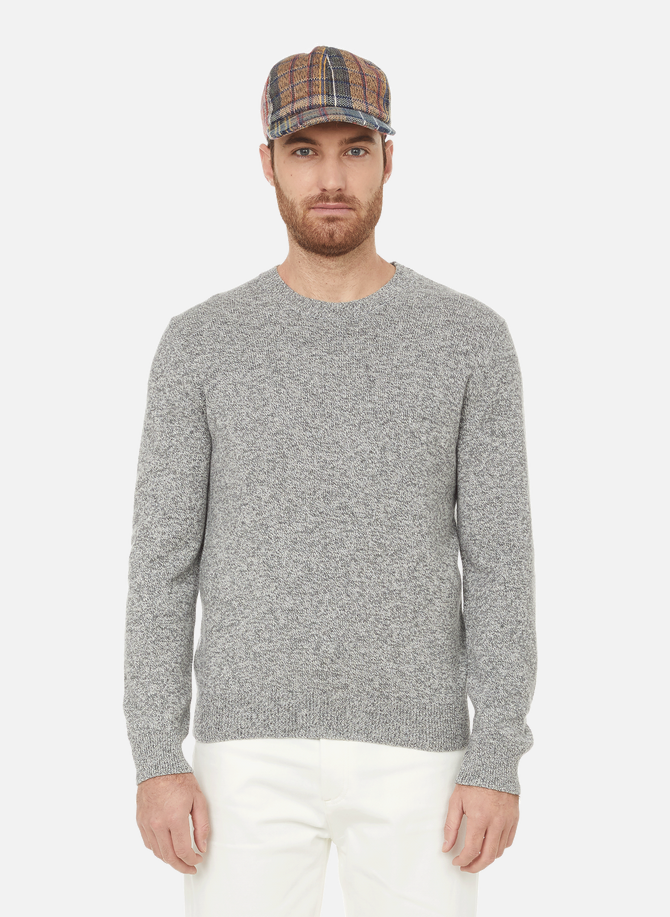 Wool and cashmere-blend marl jumper A.P.C.
