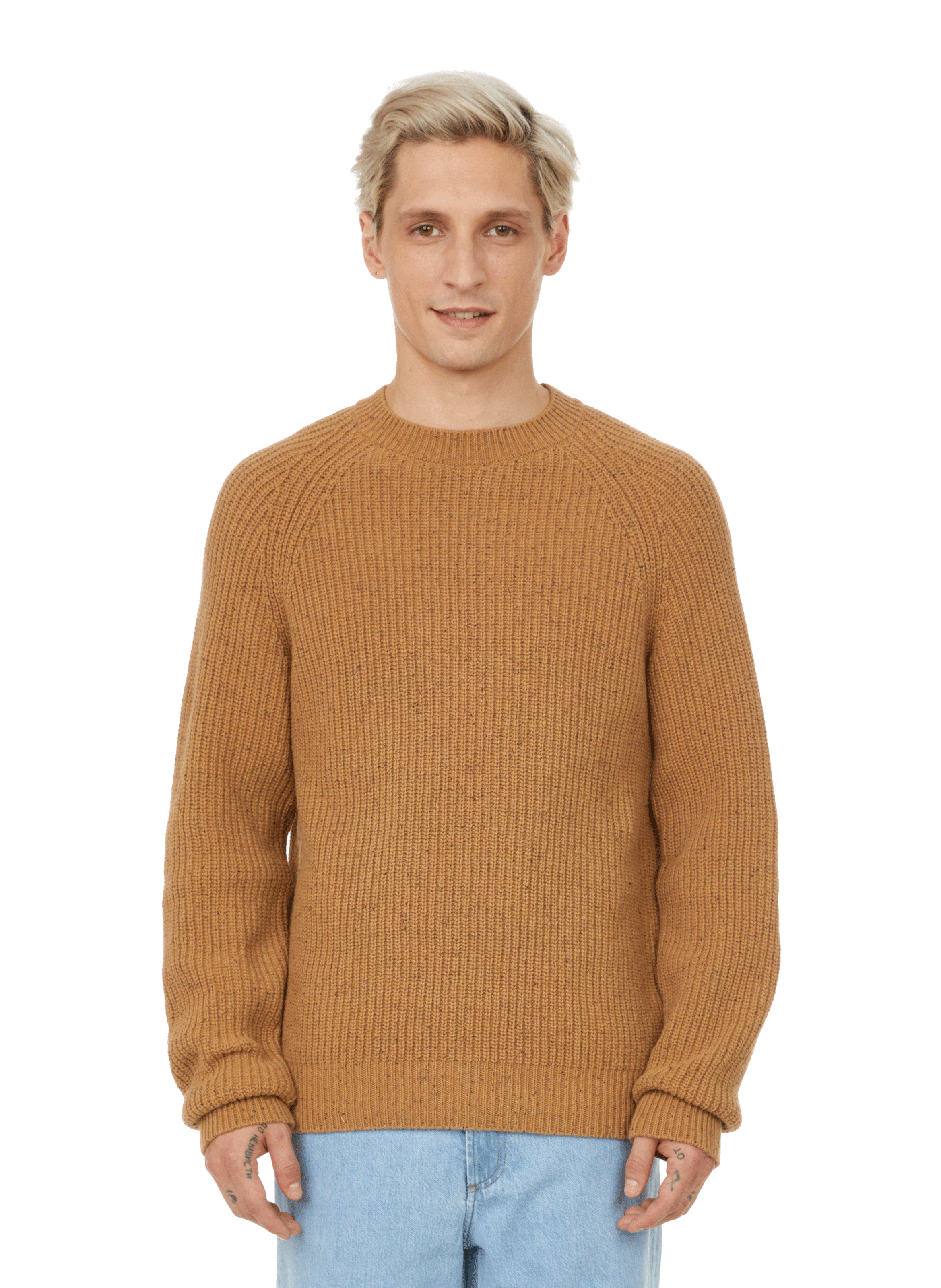 WOOL-BLEND JUMPER - A.P.C. for MEN 