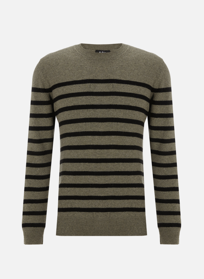 Travis wool and cotton jumper A.P.C.