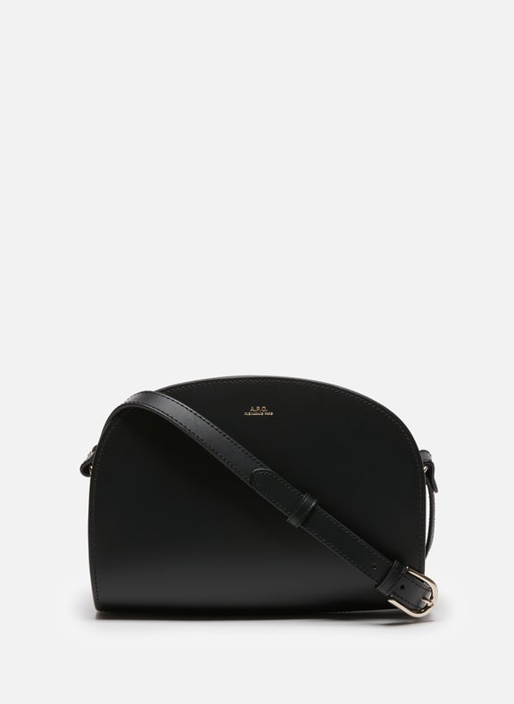 Half Moon leather bag Black by A.P.C. A.P.C. Half Moon leather bag Black