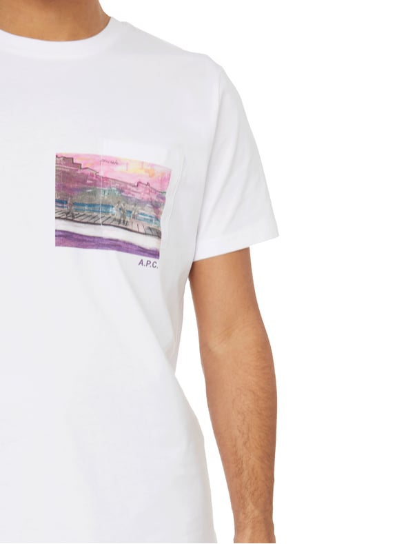 Elias Cotton T Shirt A P C For Men Printemps Com Elias Cotton T Shirt A P C For Men Printemps Com