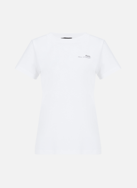 T-shirt Item en coton WhiteA.P.C. 