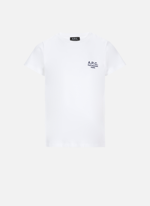 T-shirt manches courtes en coton WhiteA.P.C. 