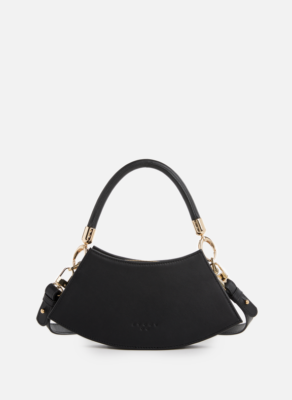 ATOMY Arc mini leather handbag Black