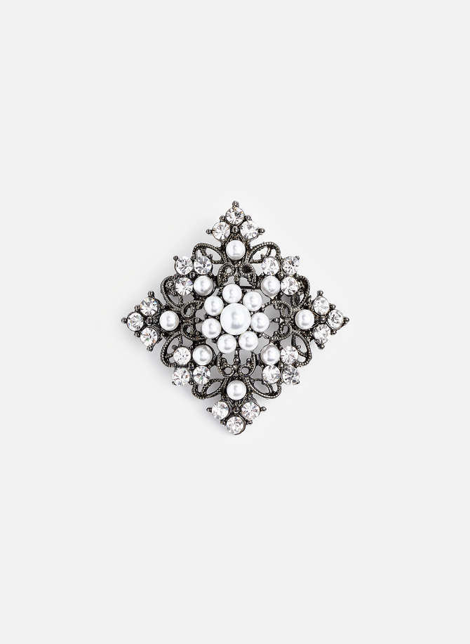Decorative crystal brooch AU PRINTEMPS PARIS