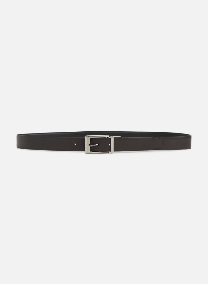 Calfskin leather belt  AU PRINTEMPS PARIS