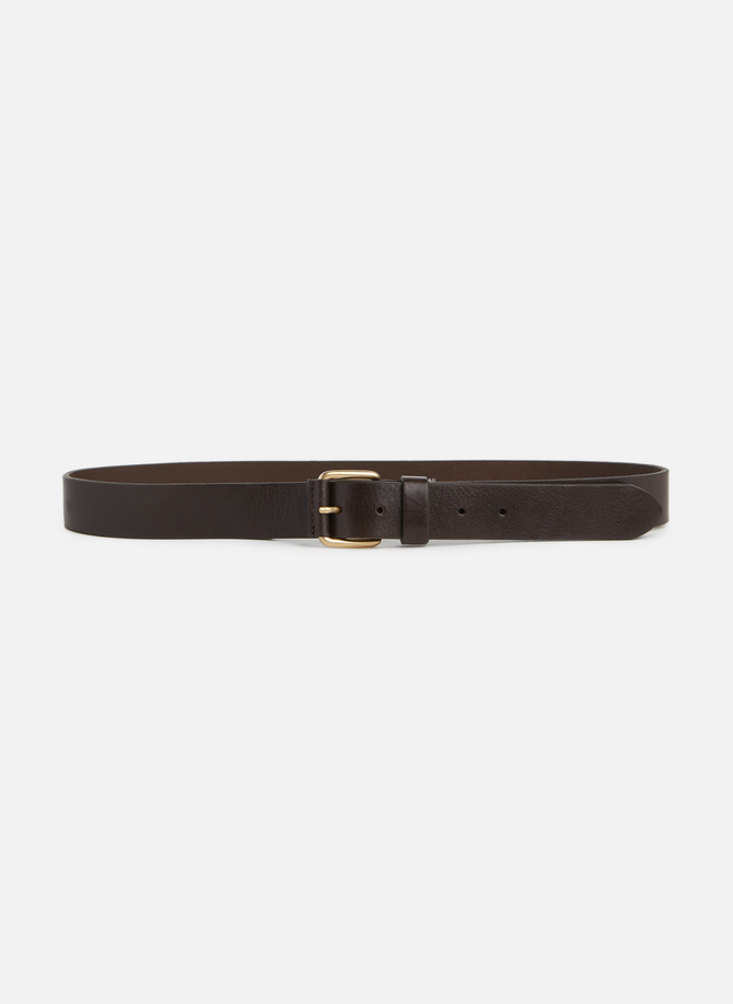 Leather belt  AU PRINTEMPS PARIS