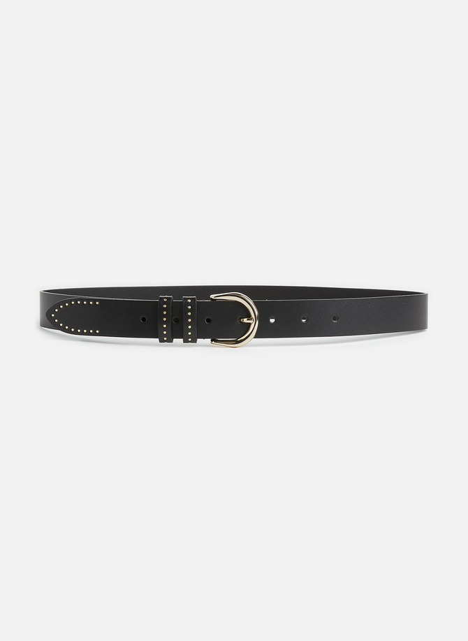 Leather belt AU PRINTEMPS PARIS