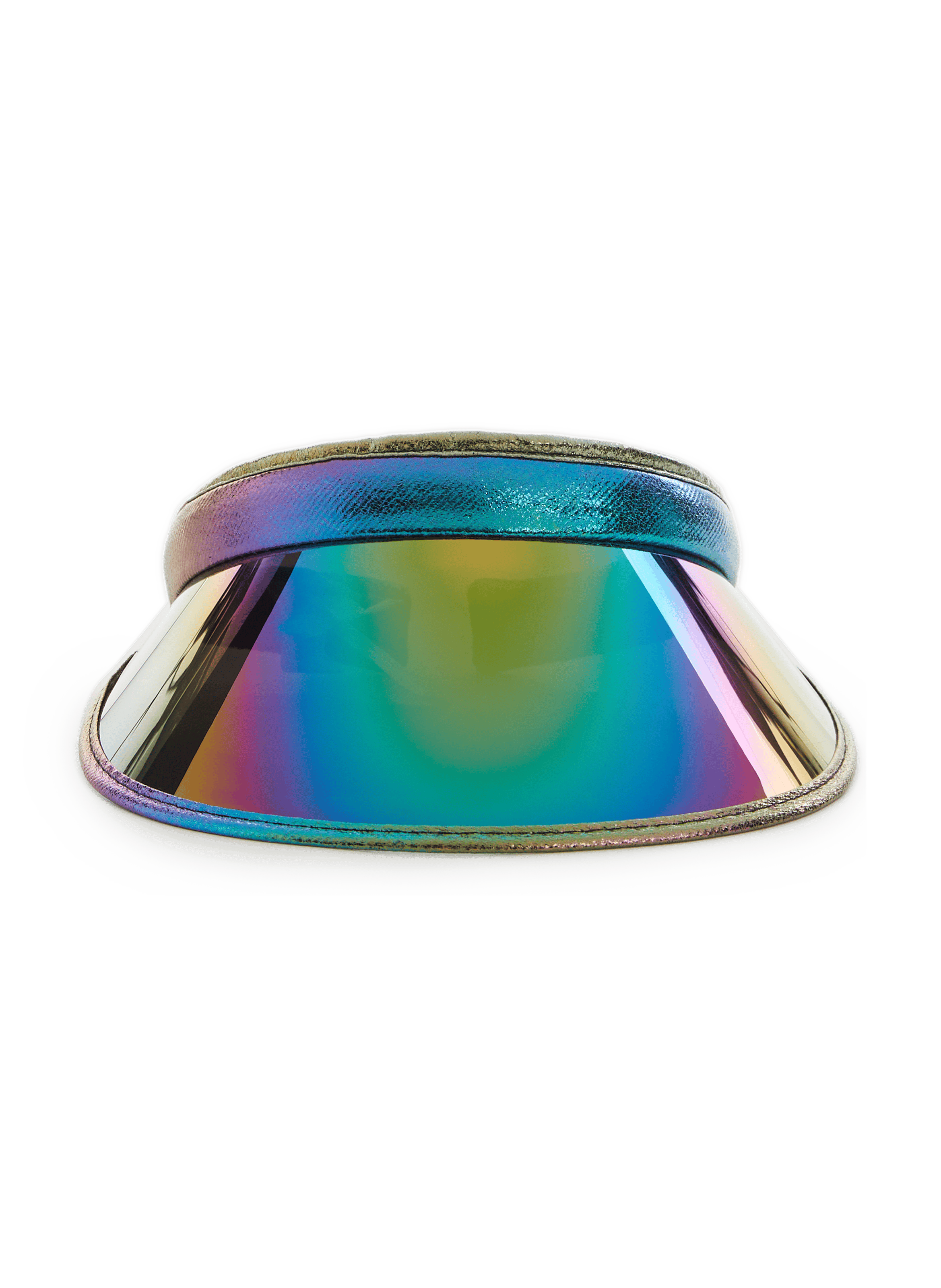 HOLOGRAPHIC VISOR HAT - IN PRINTEMPS 