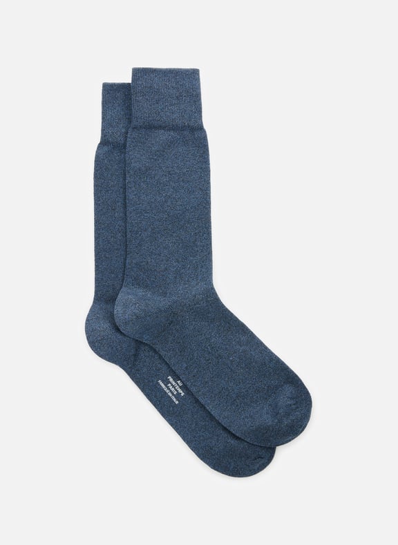 Cotton-blend socks Blue by AU PRINTEMPS PARIS AU PRINTEMPS PARIS Cotton-blend socks Blue