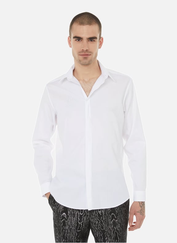 Cotton shirt White by AU PRINTEMPS PARIS AU PRINTEMPS PARIS Cotton shirt White
