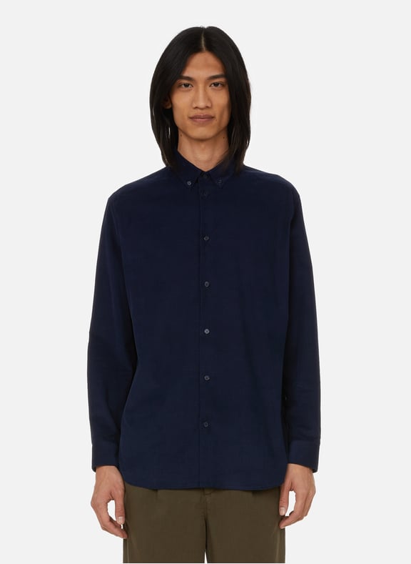 Corduroy shirt Blue by AU PRINTEMPS PARIS AU PRINTEMPS PARIS Corduroy shirt Blue