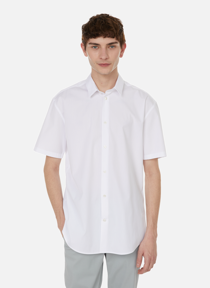 Slim-fit cotton shirt AU PRINTEMPS PARIS