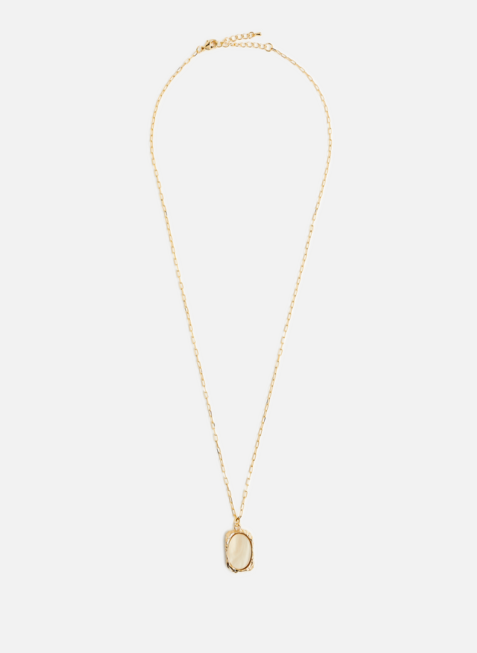 Necklace with stone pendant AU PRINTEMPS PARIS