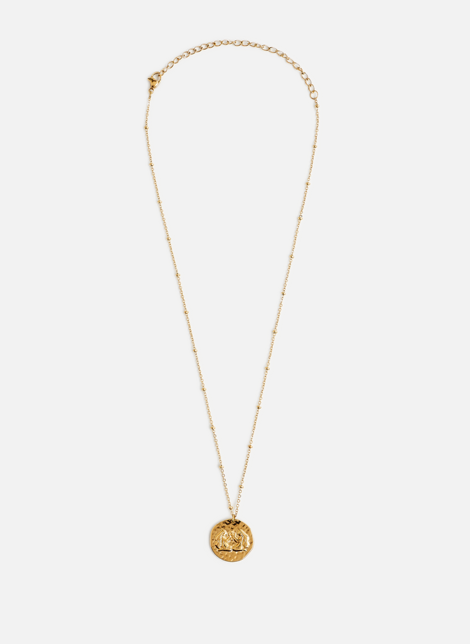 Necklace with zodiac sign pendant  AU PRINTEMPS PARIS