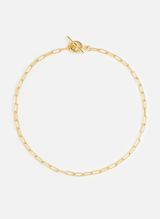Brass chain necklace AU PRINTEMPS PARIS