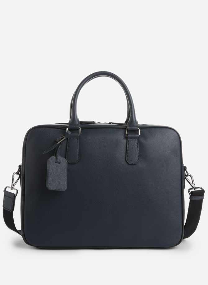 Leather briefcase AU PRINTEMPS PARIS