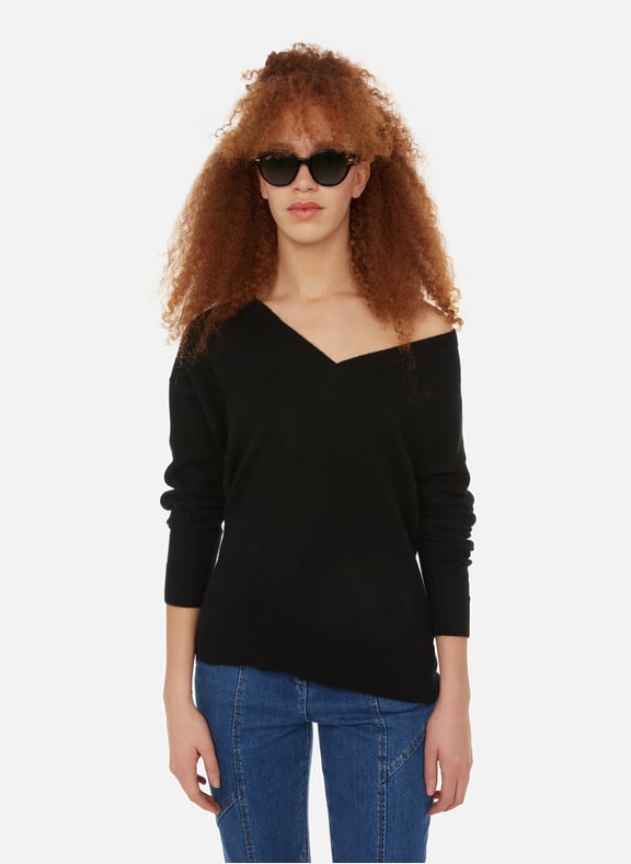 Cashmere V-neck jumper Multicolour by AU PRINTEMPS PARIS AU PRINTEMPS PARIS Cashmere V-neck jumper Multicolour