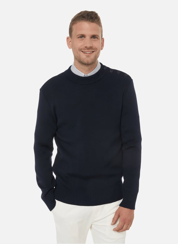 Wool-blend jumper Blue by AU PRINTEMPS PARIS AU PRINTEMPS PARIS Wool-blend jumper Blue