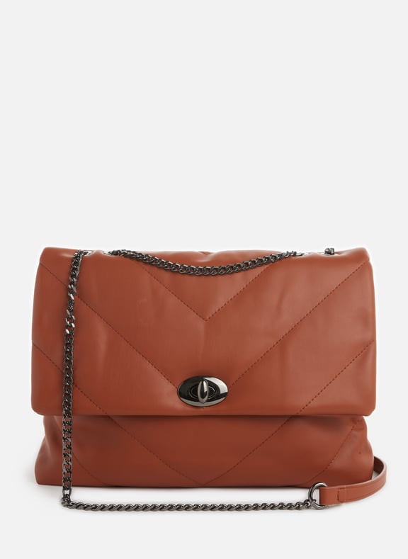 Leatherette handbag Multicolour by AU PRINTEMPS PARIS AU PRINTEMPS PARIS Leatherette handbag Multicolour