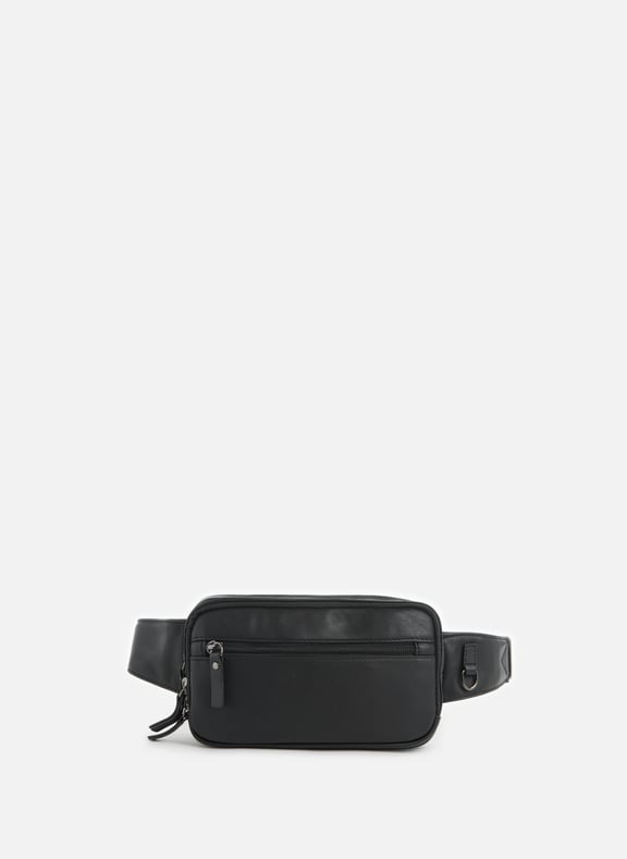 Leather belt bag Multicolour by AU PRINTEMPS PARIS AU PRINTEMPS PARIS Leather belt bag Multicolour