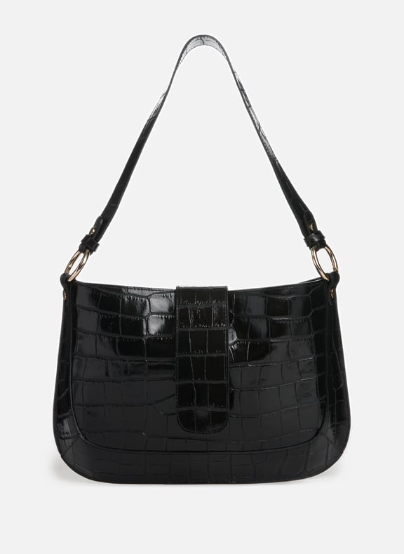 Embossed leather shoulder bag Multicolour by AU PRINTEMPS PARIS AU PRINTEMPS PARIS Embossed leather shoulder bag Multicolour