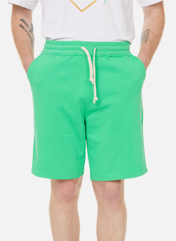 AU PRINTEMPS PARIS Cotton shorts Green