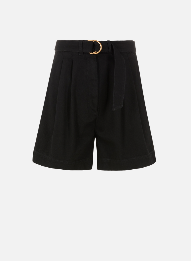 High-waisted cotton Shorts AU PRINTEMPS PARIS