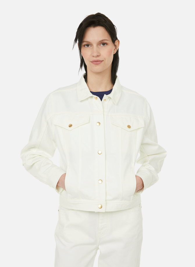 Cotton denim jacket AU PRINTEMPS PARIS