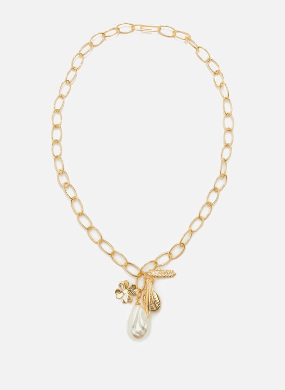 Grigri necklace Golden by AURELIE BIDERMANN AURELIE BIDERMANN Grigri necklace Golden
