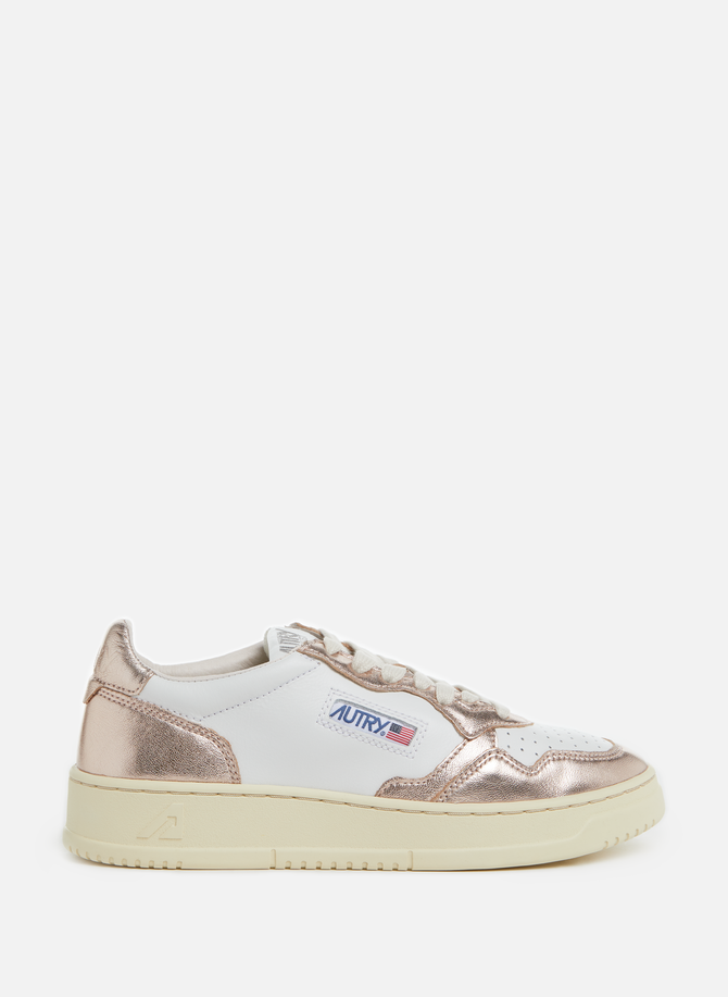 Sneakers with metallic inserts AUTRY