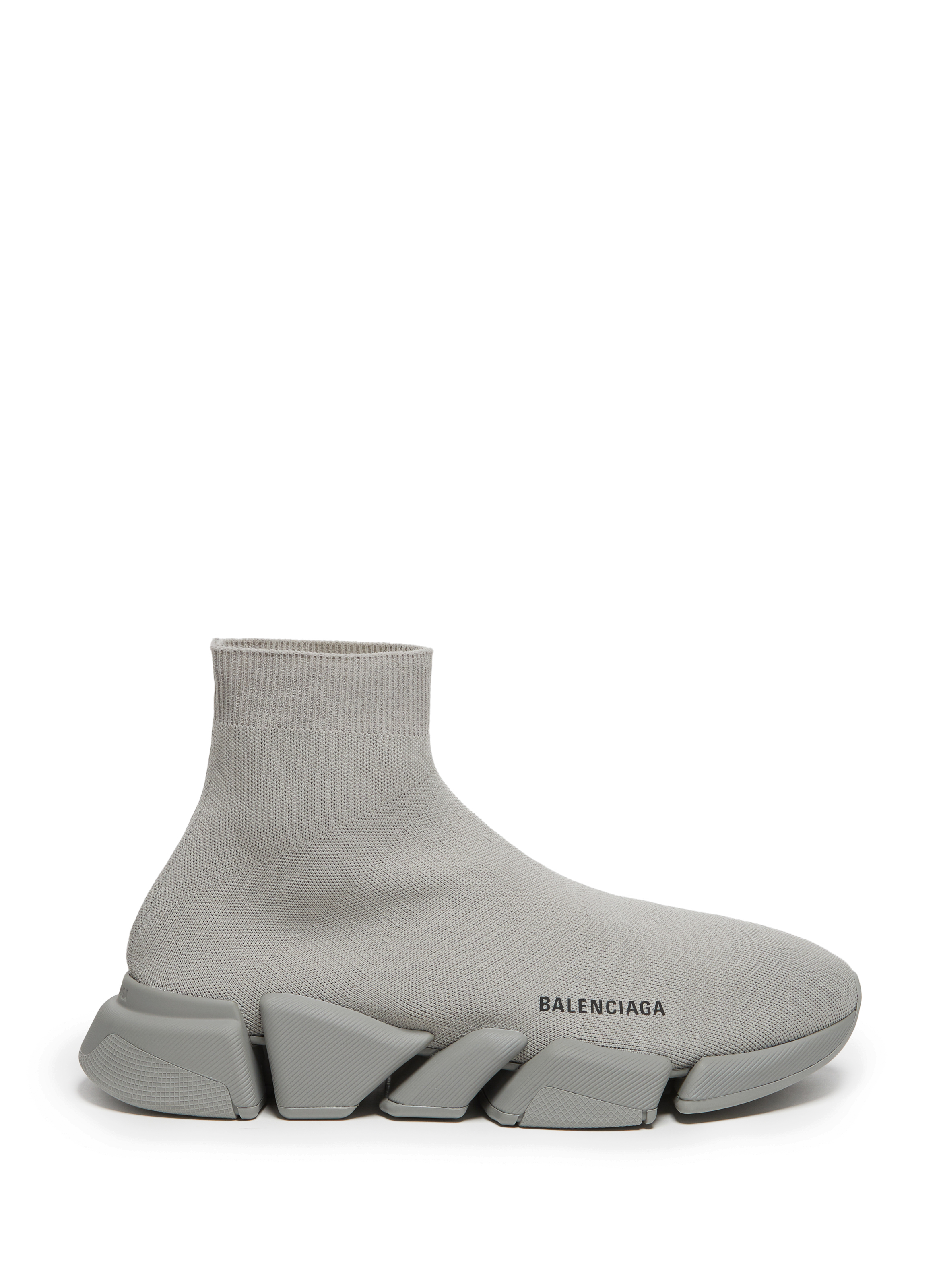 balenciaga grey speed sneakers