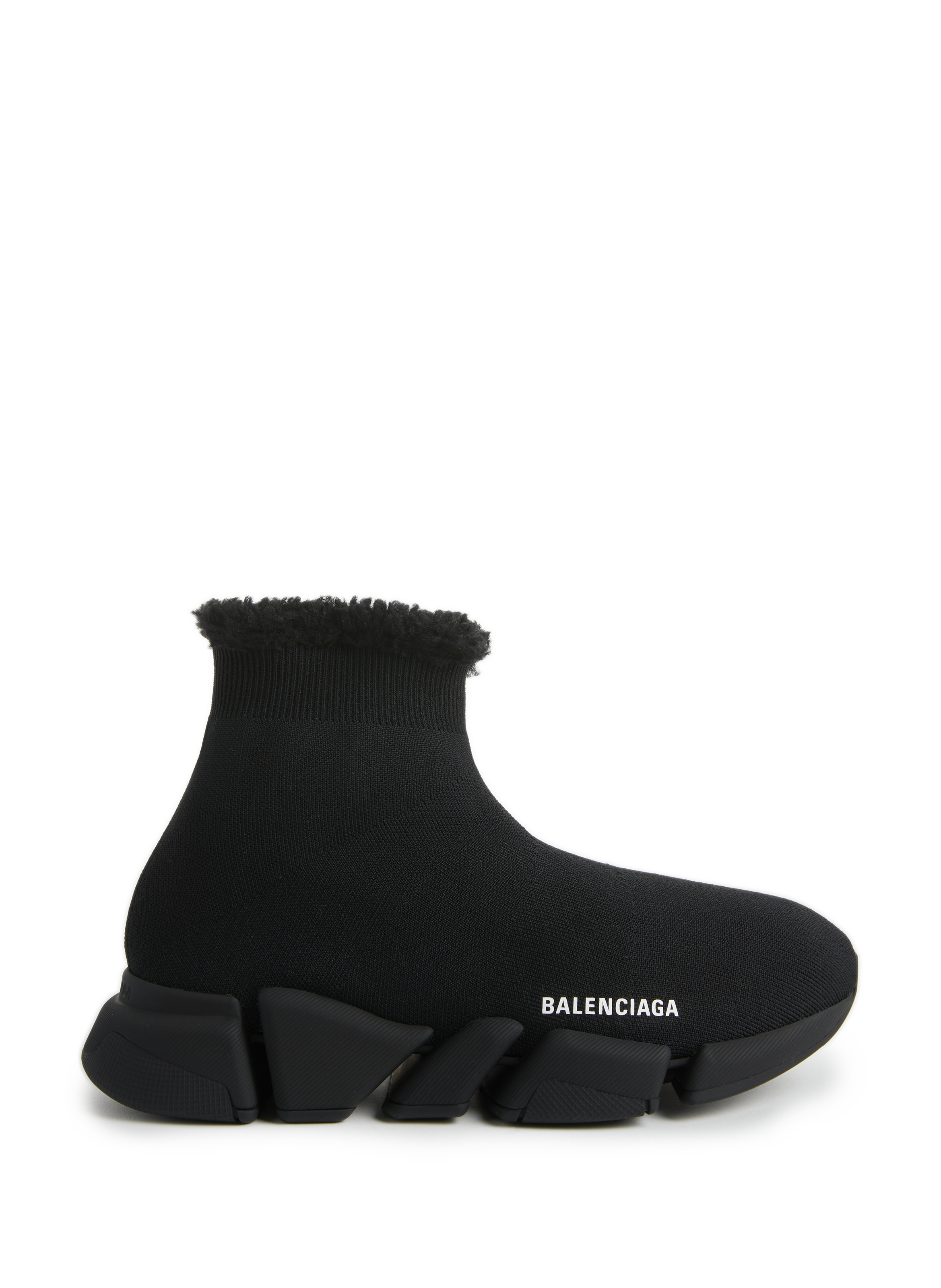 Balenciaga Speed Hitop Sneakers in Black for Men  Lyst