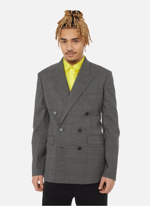 Balenciaga 2025 checked blazer
