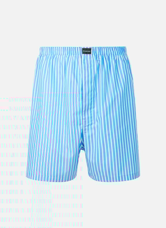STRIPED COTTON BOXER SHORTS BALENCIAGA for MEN Printemps