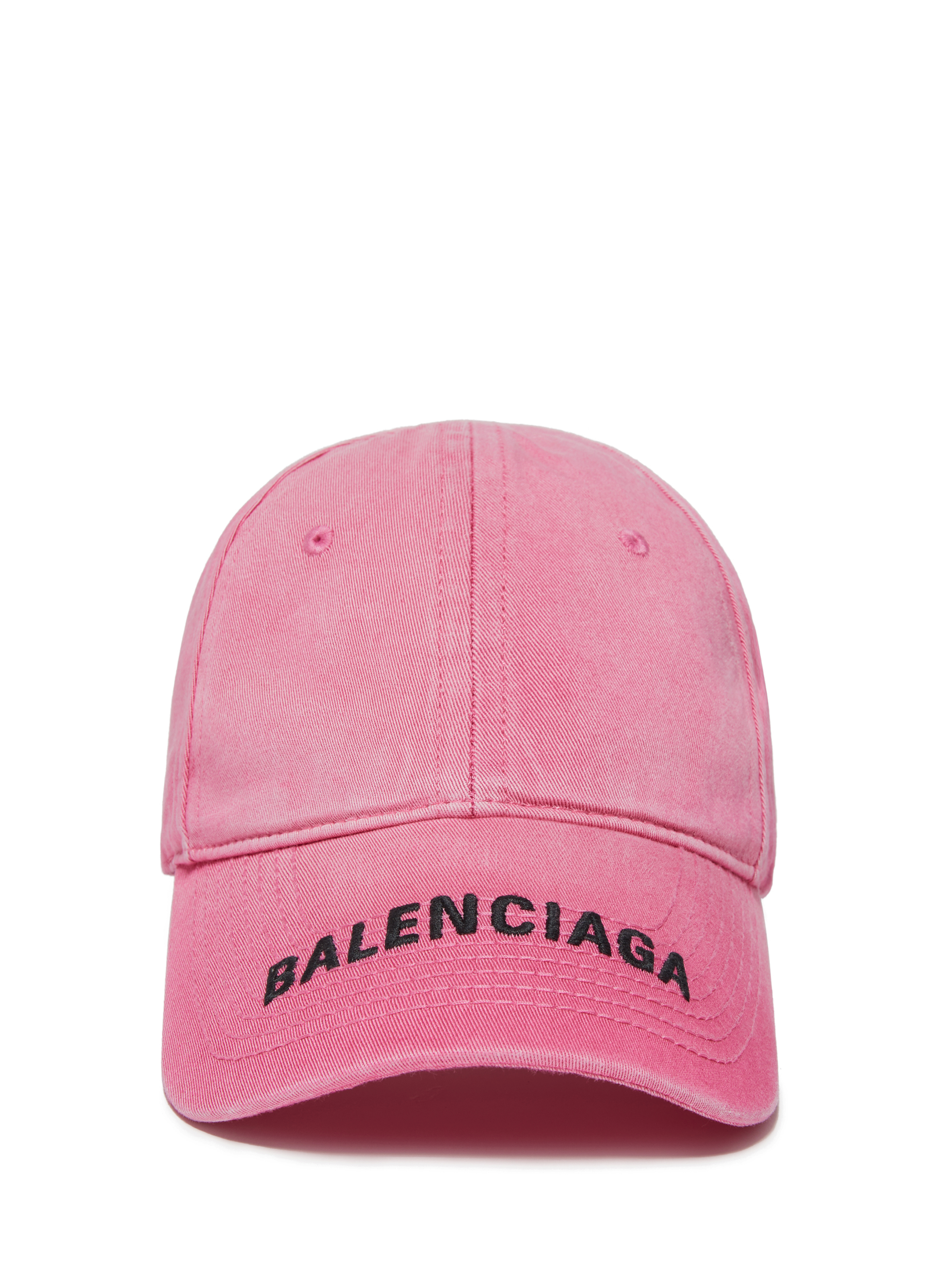 balenciaga baseball cap pink