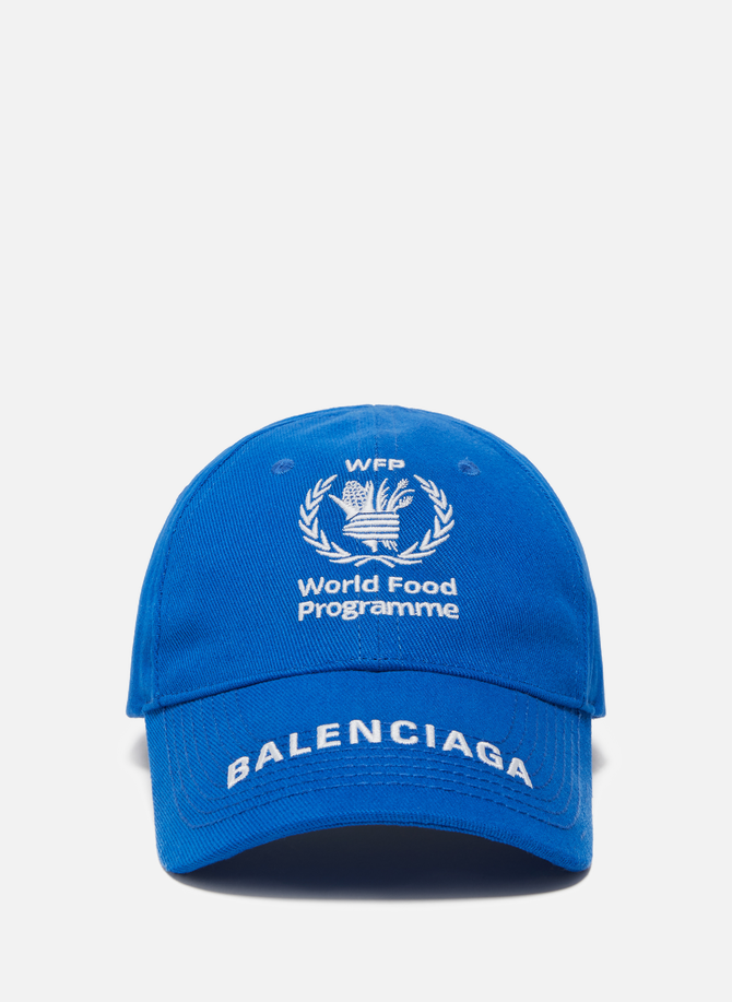 World Food Programme cotton baseball cap BALENCIAGA
