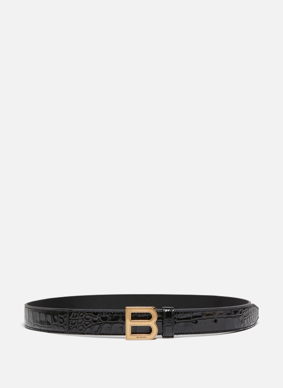 BALENCIAGA Hourglass belt Black