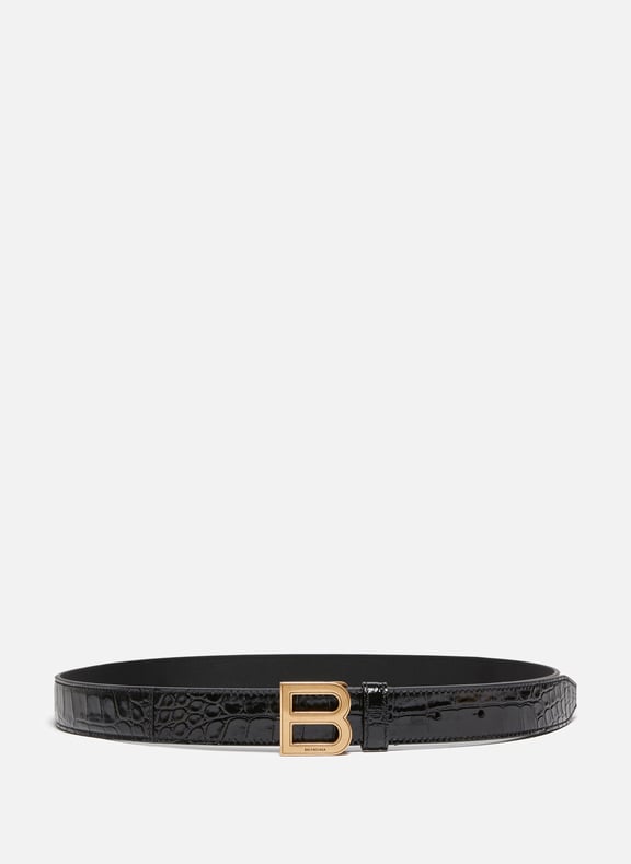 Hourglass belt Black by BALENCIAGA BALENCIAGA Hourglass belt Black
