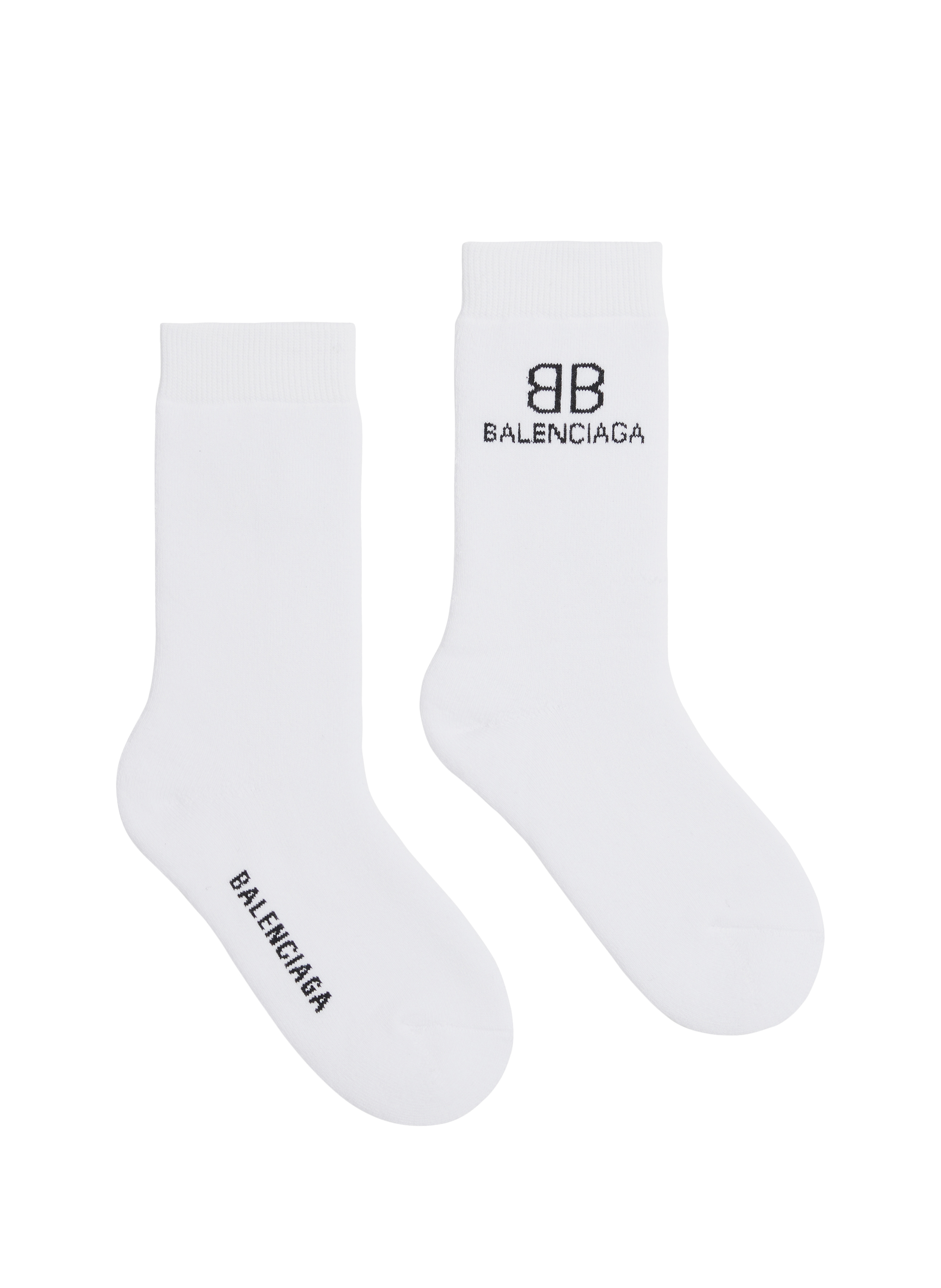 balenciaga socks white