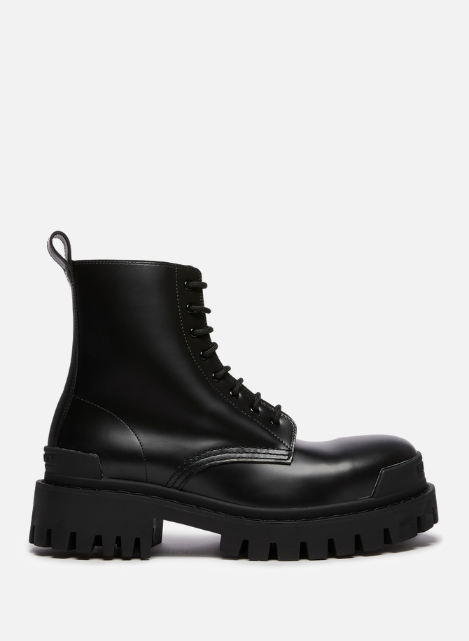 Strike calfskin leather Ankle boots BALENCIAGA