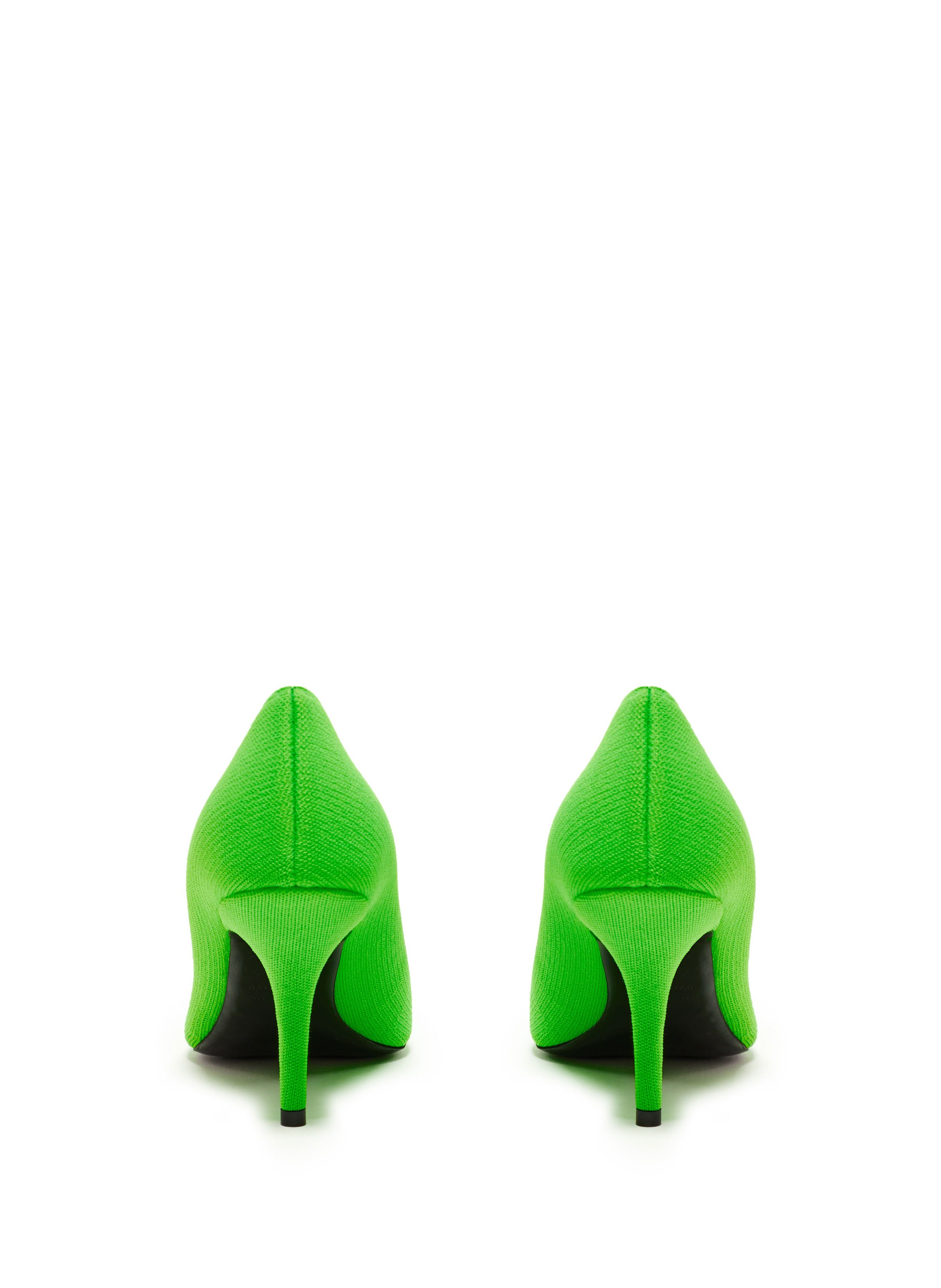 balenciaga green pumps