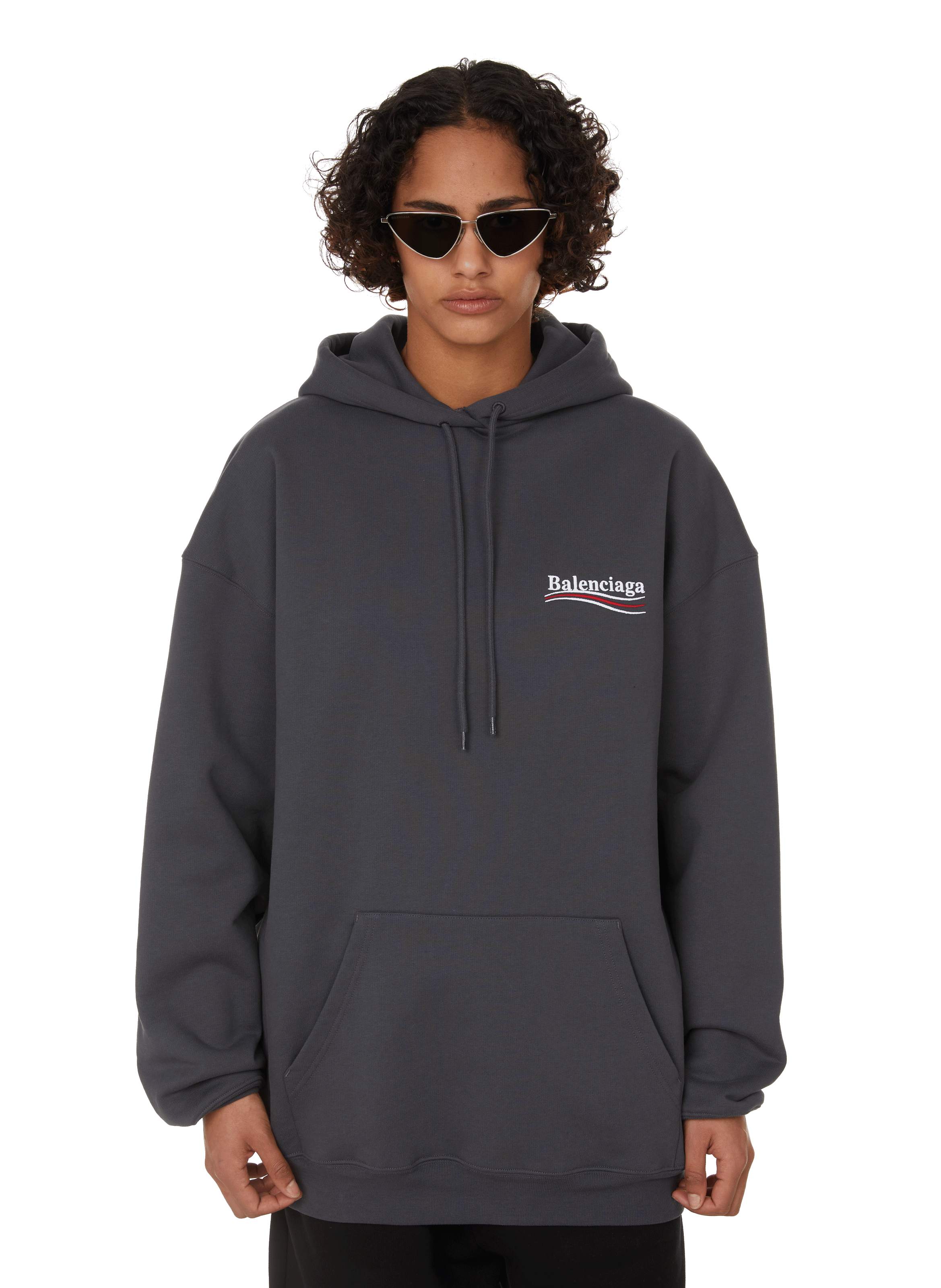 COTTON HOODIE - BALENCIAGA for WOMEN | Printemps.com