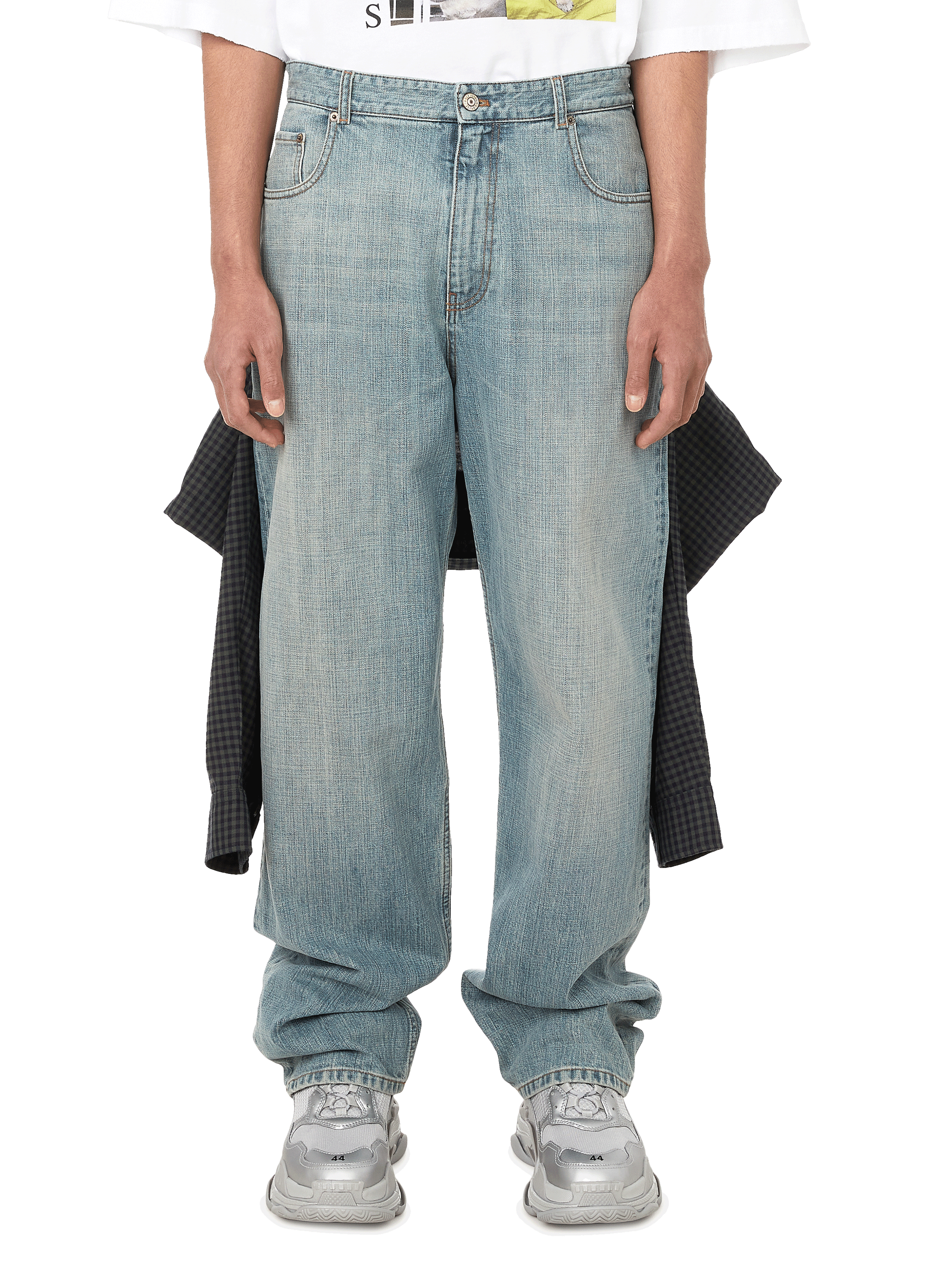 balenciaga mens bootcut jeans 31 930  eBay